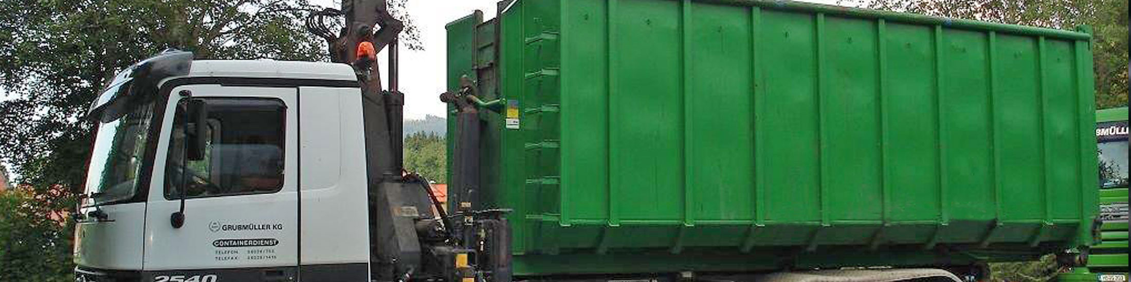 Containerdienst Entsorgung Fischbachau Grubmüller